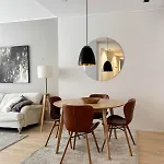 Modern 2br Downtown, Private Sauna, Workspace Apartment