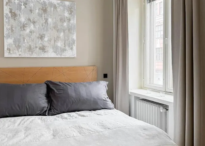 Apartamento Modern 2br Downtown, Private Sauna, Workspace